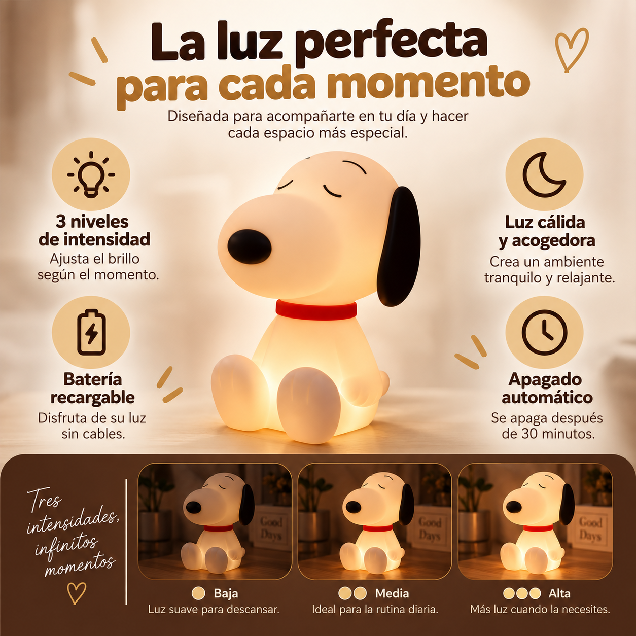 Lámpara SnooGlow™